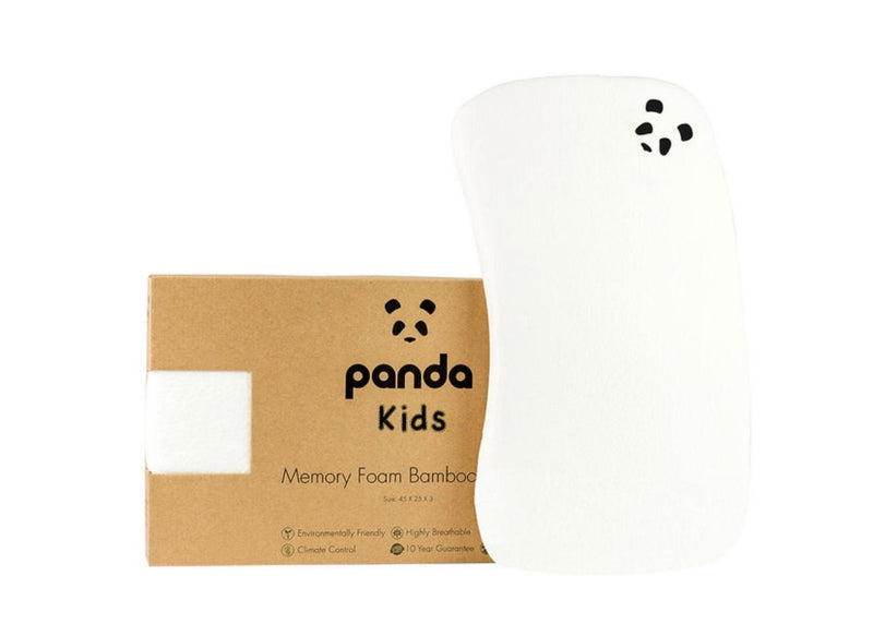 Panda Toddler Memory Foam Bamboo Pillow 12+ Months
