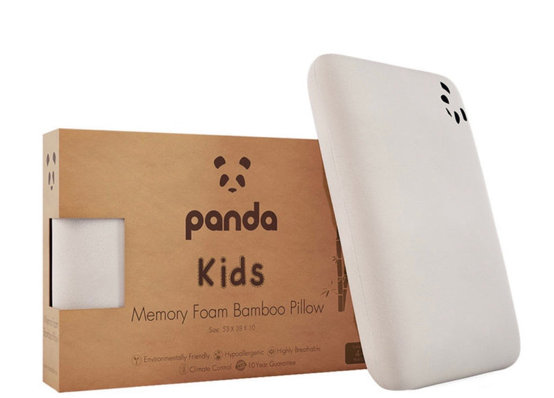 Children's Memory Foam Bamboo Pillow by Panda(4+ Yrs)