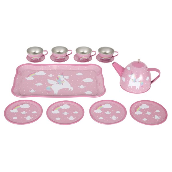 RAINBOW UNICORN   TEA SET
