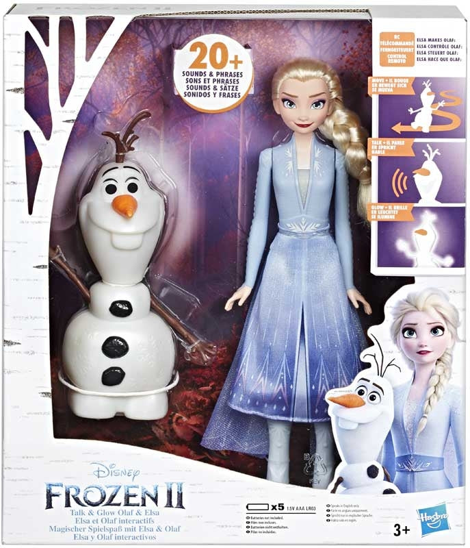 FROZEN 2 TALK AND GLOW OLAF AND ELSA