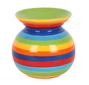 RAINBOW STRIPE OIL BURNER-CERAMIC