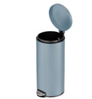 EKO EVA 30 Litre Waste Bin-Silver and Blue Colour