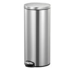 EKO EVA 30 Litre Waste Bin-Silver and Blue Colour