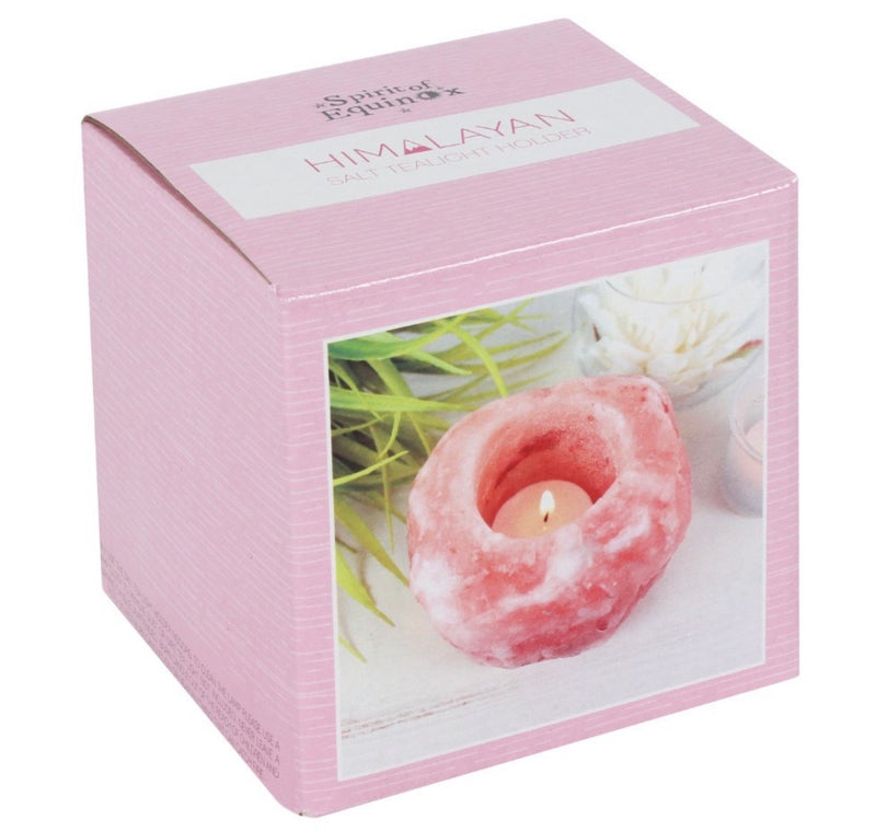 SINGLE SALT CANDLE HOLDER
