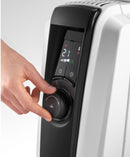 De'Longhi Dragon 4 Oil Filled 2kW Radiator in White- TRDX40820E