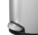 EKO EVA 30 Litre Waste Bin-Silver and Blue Colour