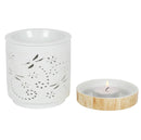 Dragonfly Matte Ceramic Oil Burner