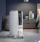De'Longhi Dragon 4 Oil Filled 2.5kW Radiator in White-TRDX41025E