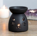 CAT CUT OUT OIL BURNER-BLACK-CERAMIC