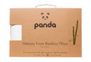 Panda Memory Foam Pillow with Bamboo Cover